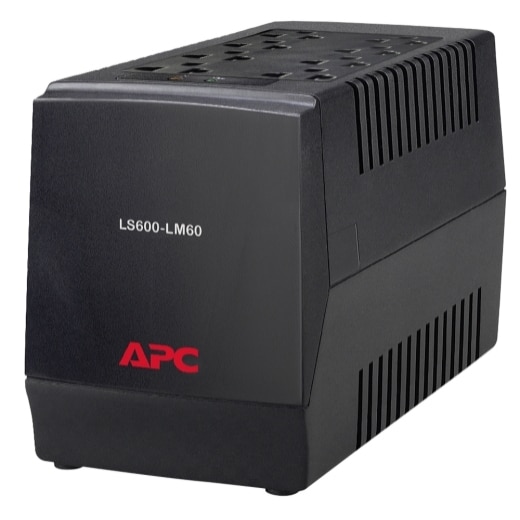 APC LINE-R 600VA AUTOMATIC VOLTAGE REGULATOR, 3 OUTLETS, 230V