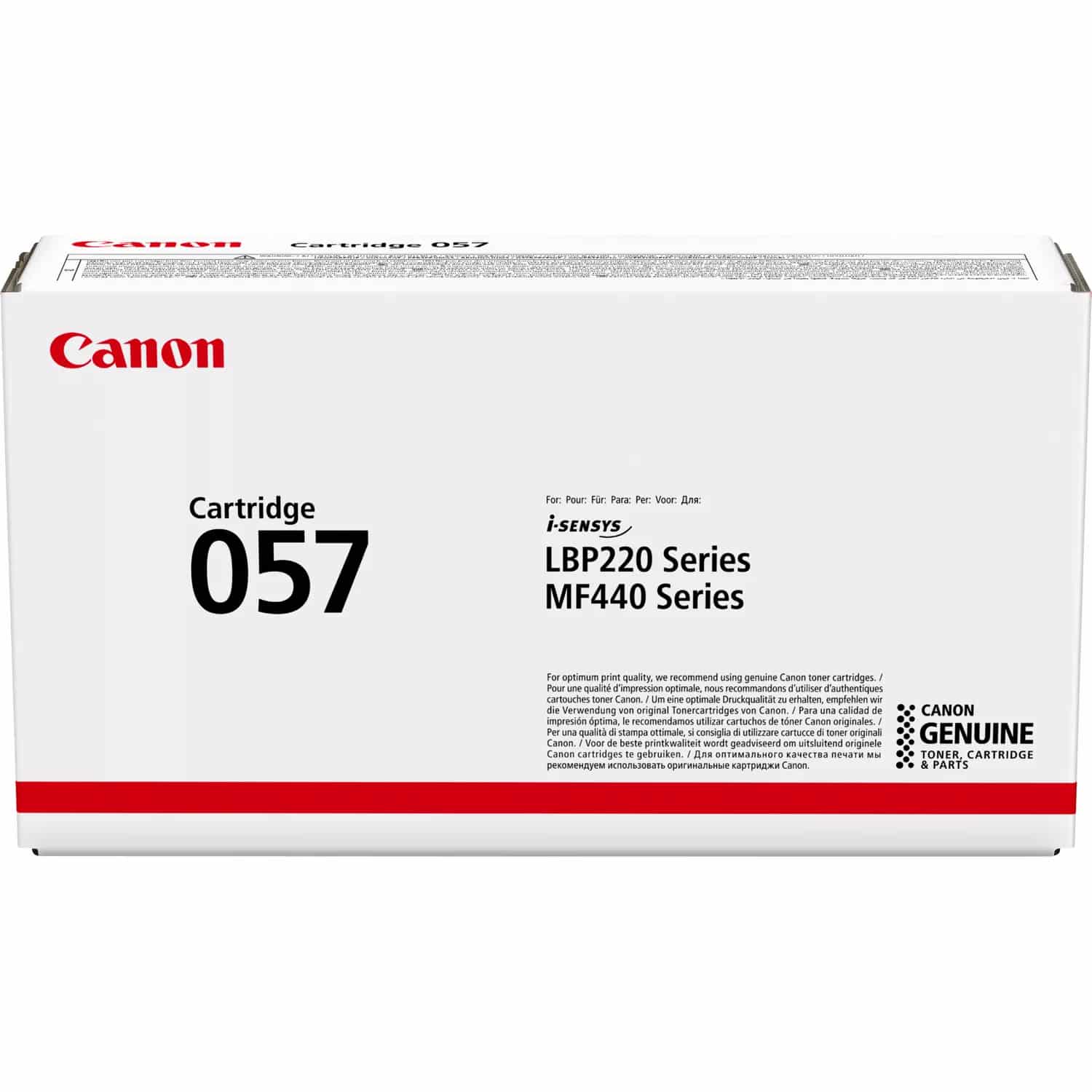 CANON TONER BLACK CRG 057