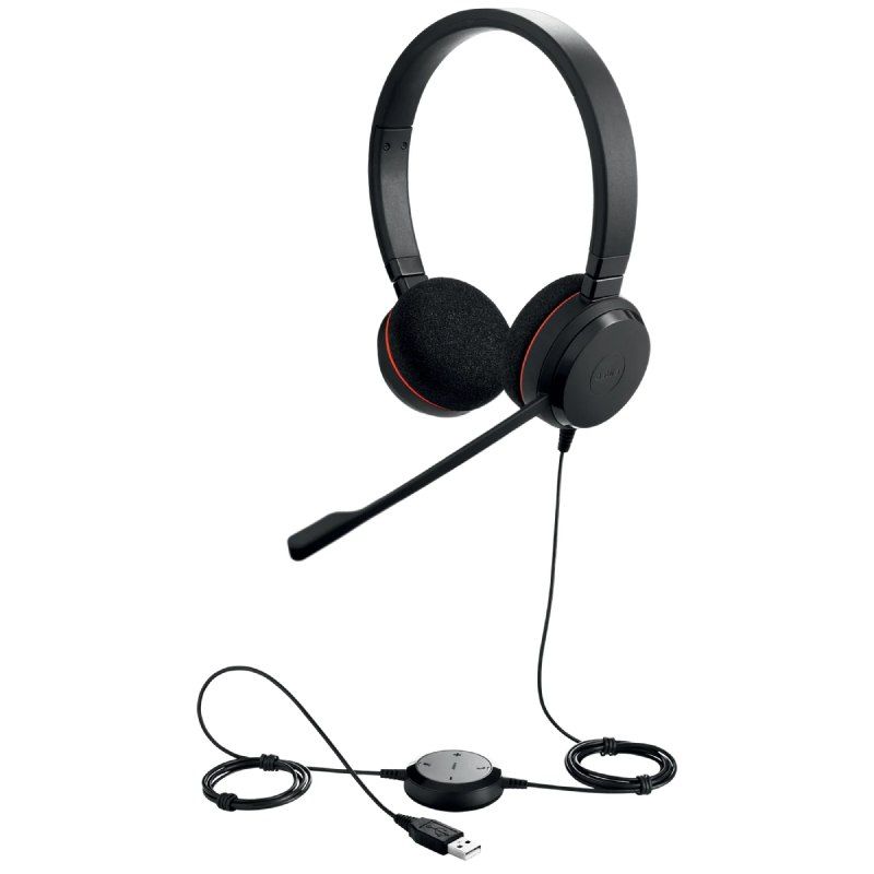 JABRA CASQUE EVOLVE 20 UC DUO USB