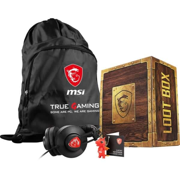 MSI CASQUE GAMER LOOT BOX NOIR