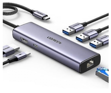 UGREEN Station d'accueil USB-C 6 en 1