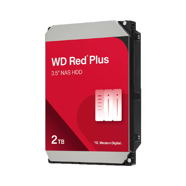 Western Digital HDD NAS Red Plus 3,5" 2TB