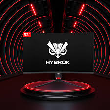 HYBPROK 27" EYES MONITOR INCURVE IPS