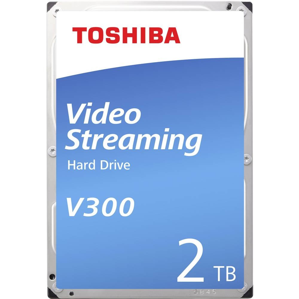 TOSHIBA Disque dur interne S300 2 TO 3.5 SATA 5400RPM (surveillance)