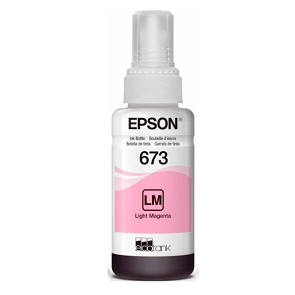 EPSON BOUTEILLE D'ENCRE MAGENTA CLAIR 673