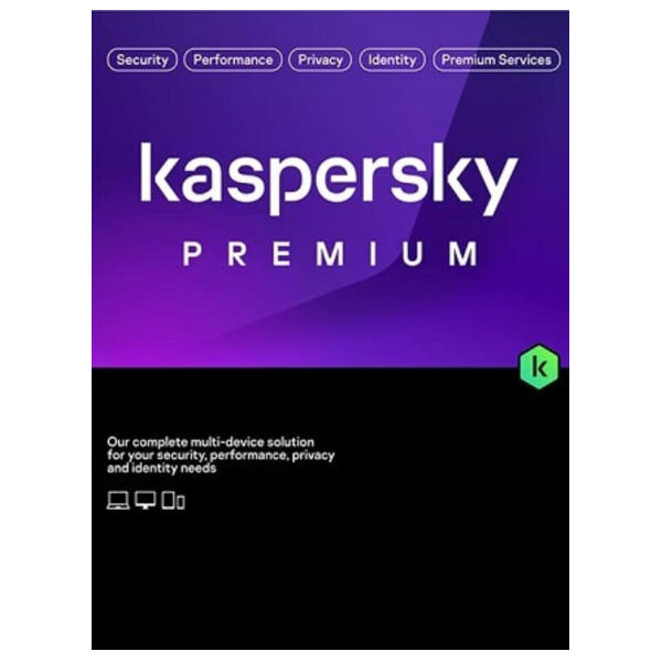 KASPERSKY Premium (équivalent à Total Security) - 3 Postes / 1 an