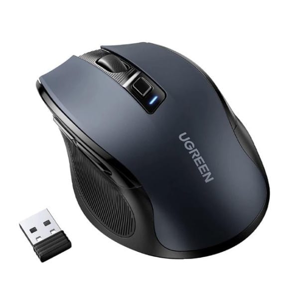 UGREEN Souris sans fil Design Egr 2,4 GHZ & BT5.0 15M