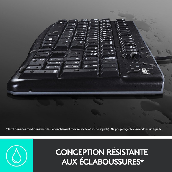 LOGITECH CLAVIER K120 AZERTY