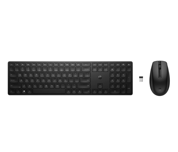 HP 650 Wireless Keyboard and Mouse Combo Set