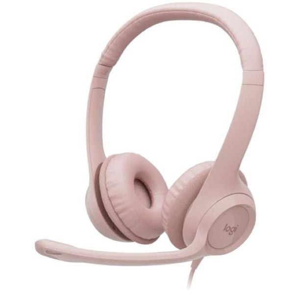 LOGITECH Corded Headset H390 ROSE