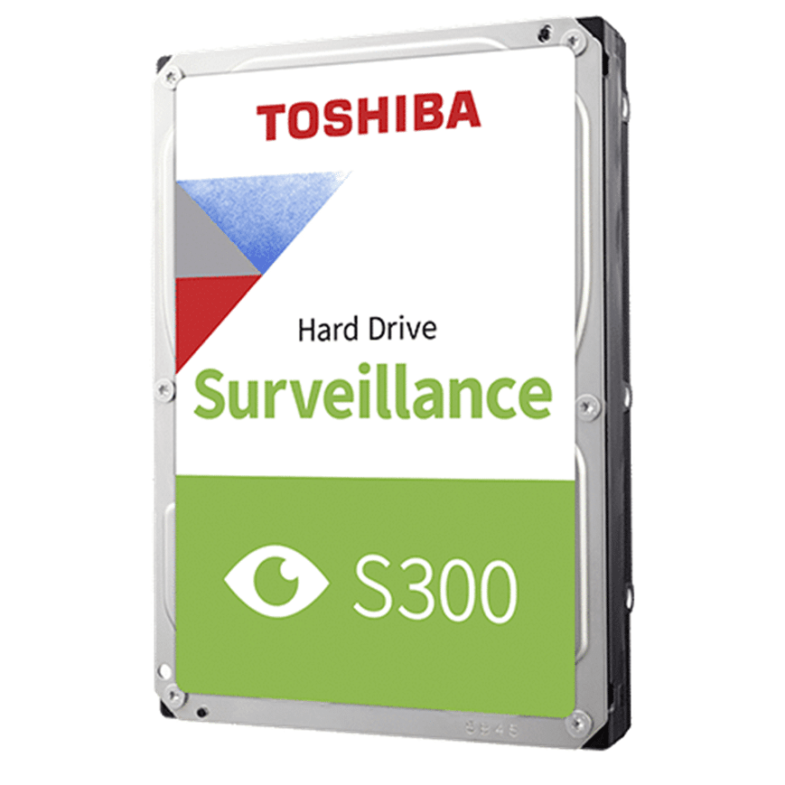 TOSHIBA Disque dur interne S300 1 TO 3.5 SATA 5400RPM (surveillance)