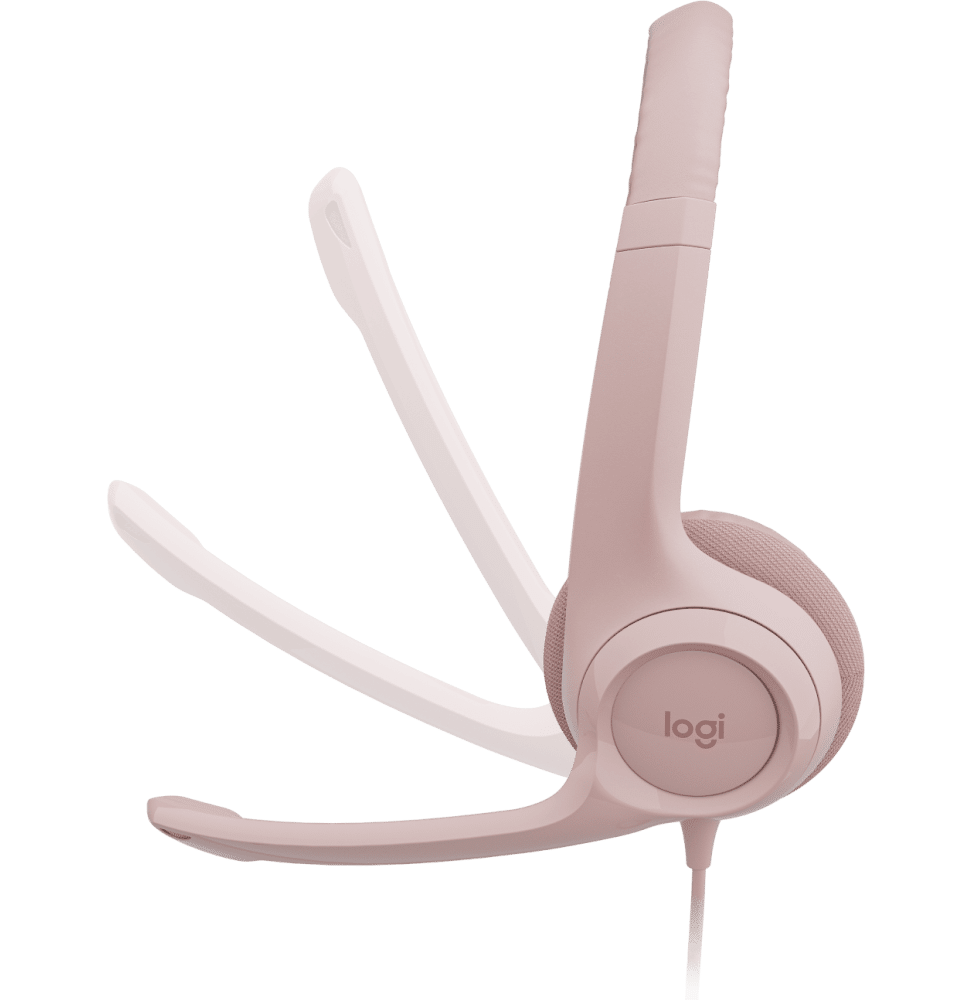 LOGITECH Corded Headset H390 ROSE